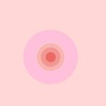乳輪　シンプルイメージ　イラスト